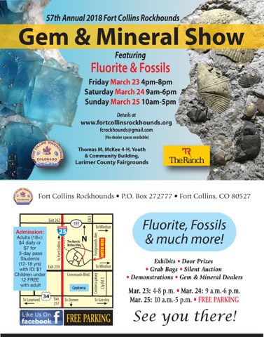 2018 show flyer